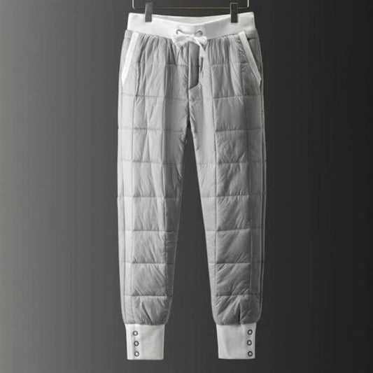 Men's Turtleneck Pullover / Trouser Cotton-padded Set