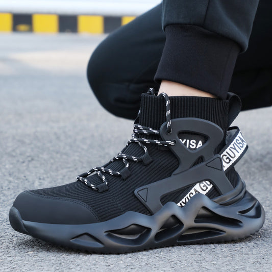Men's Smash-resistant Anti-seepage Steel Toe Cap Shoes