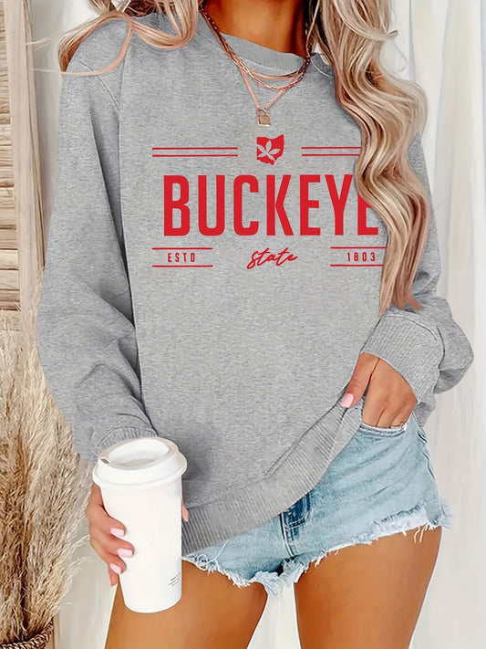 Women's Crew Neck Casual Pullover