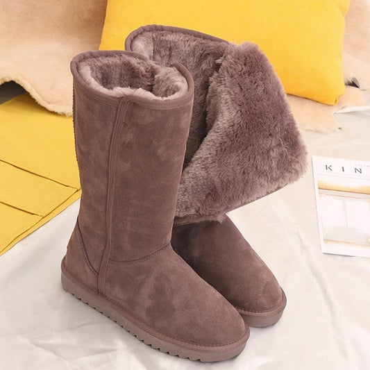 Women's Fleece-lined Thickened Winter Boots