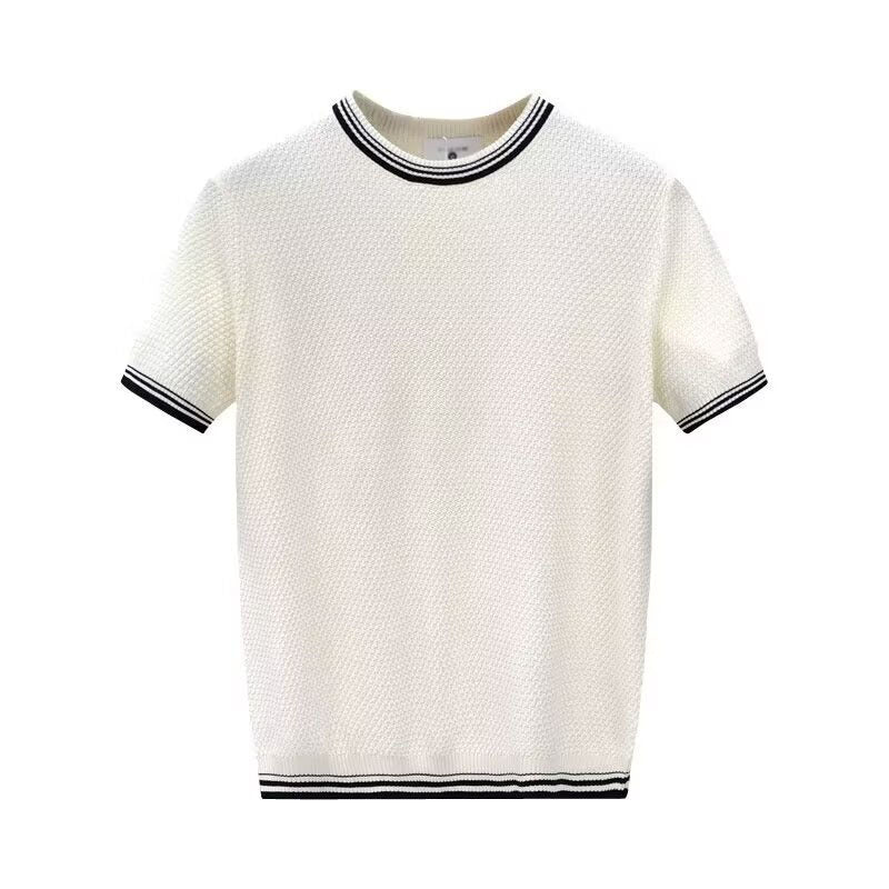 Men's Slim Fit Stretch Crew Neck T-shirt