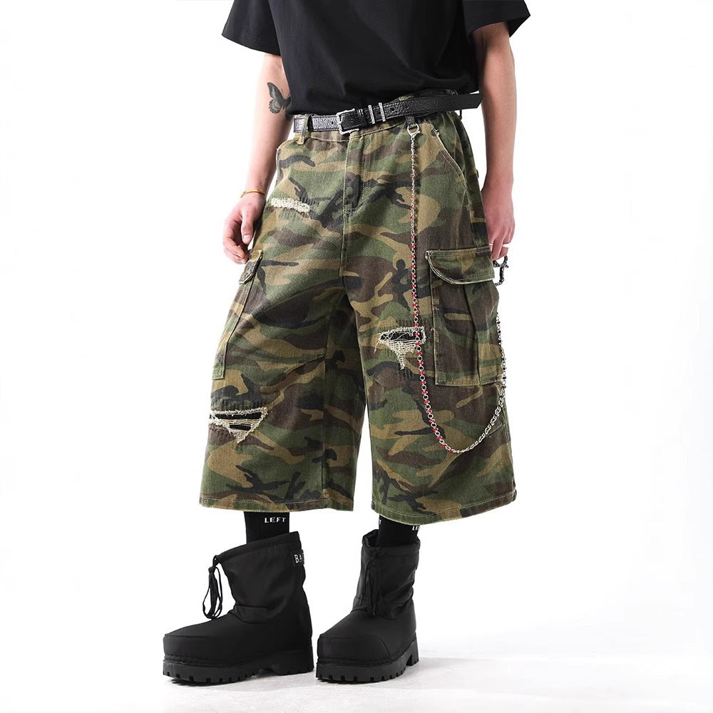 Men's Retro Camouflage Pants