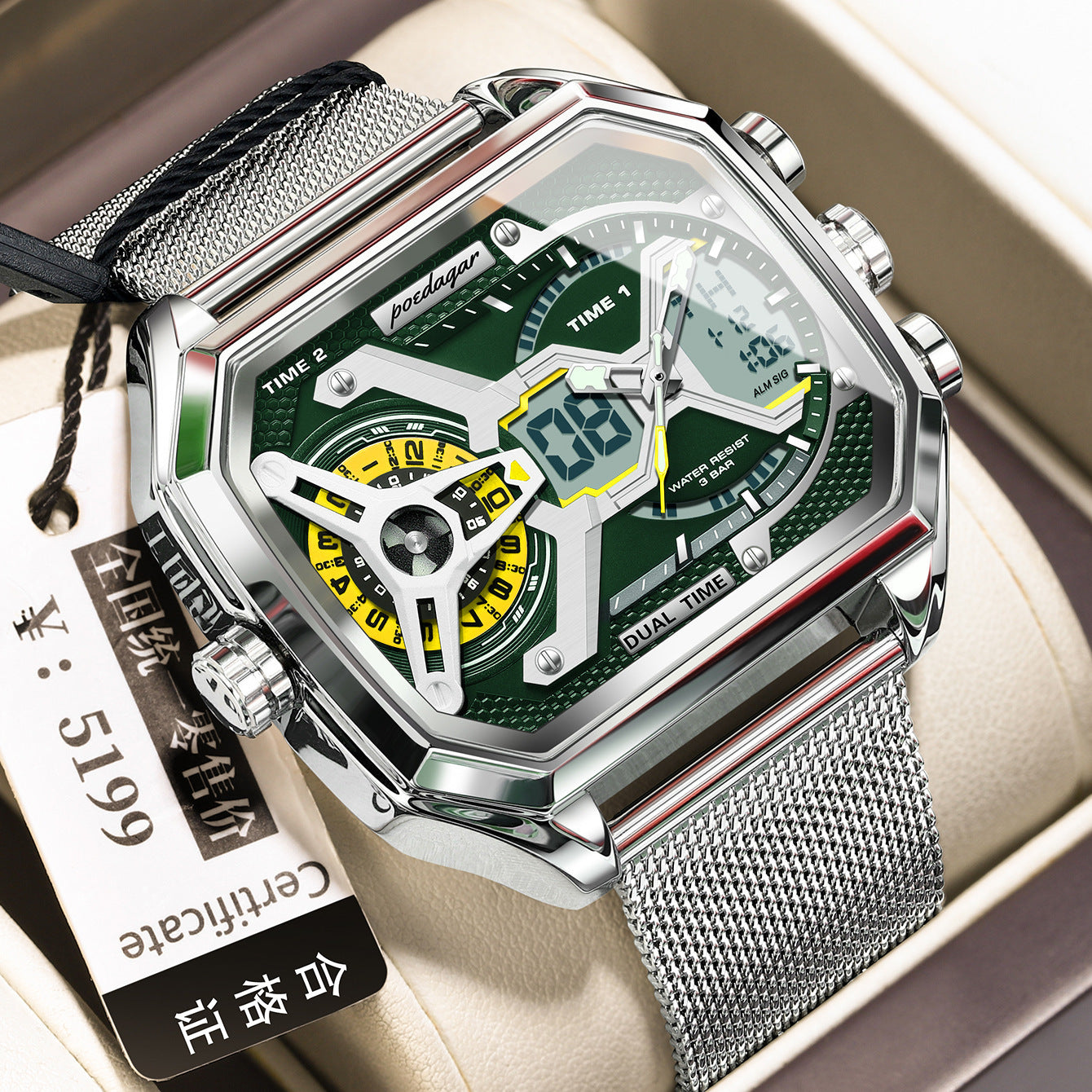 Waterproof Luminous Men's Watch