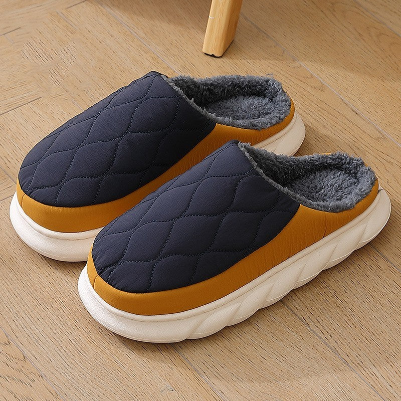 Men's Cotton Slippers For Indoor Warmth