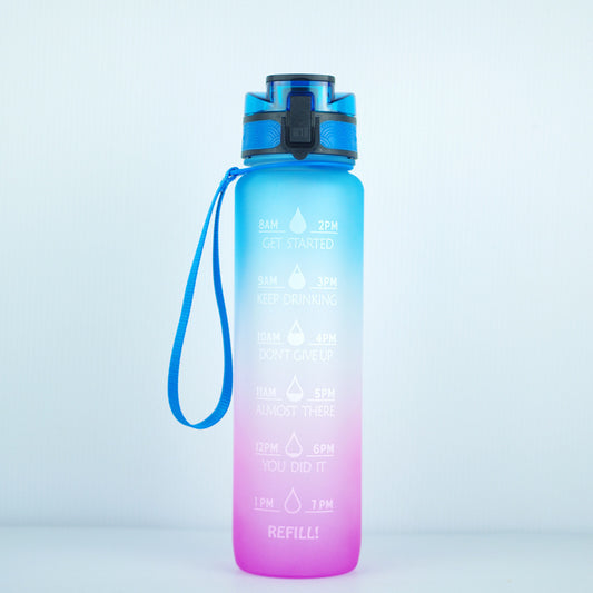 100ml Transparent Flask Free Infuser Sports Clear Water Bottle