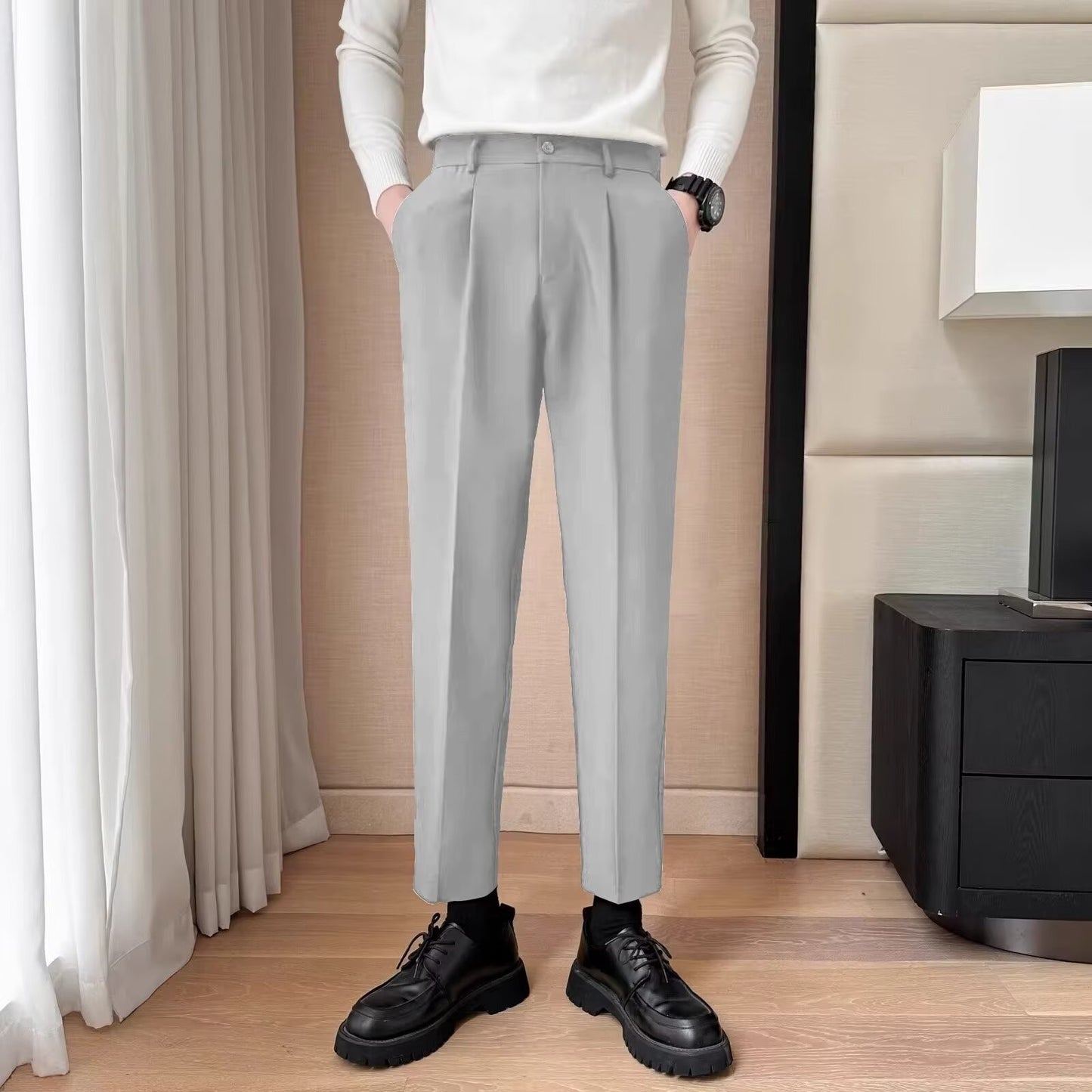 Straight Casual Pants