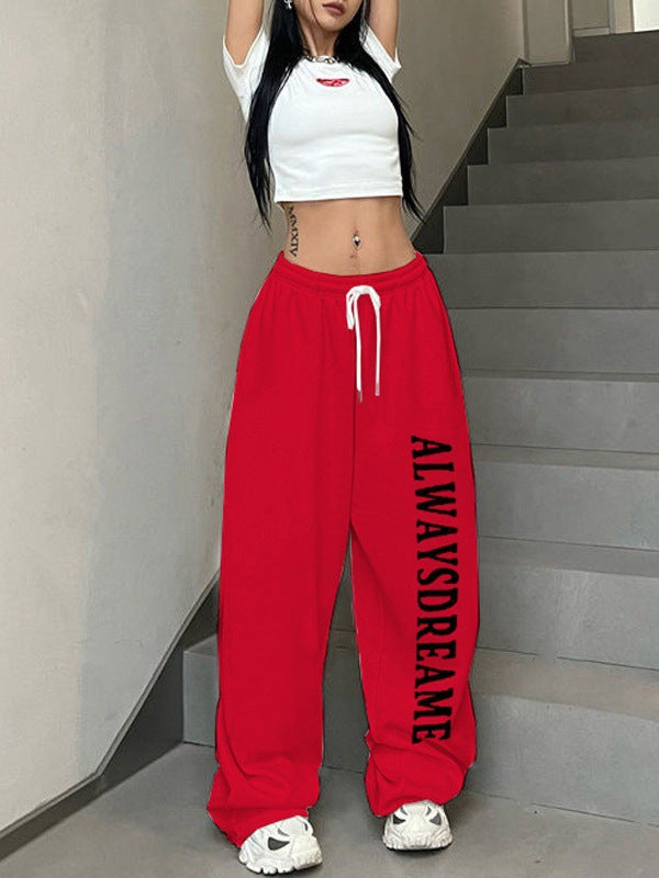 Women's Loose Street Sports Pants