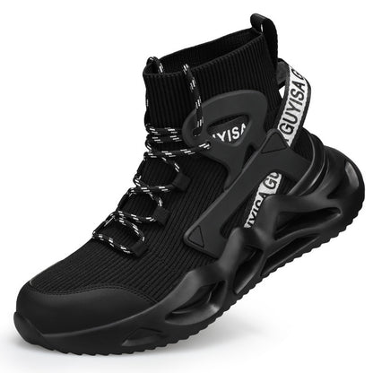 Men's Smash-resistant Anti-seepage Steel Toe Cap Shoes