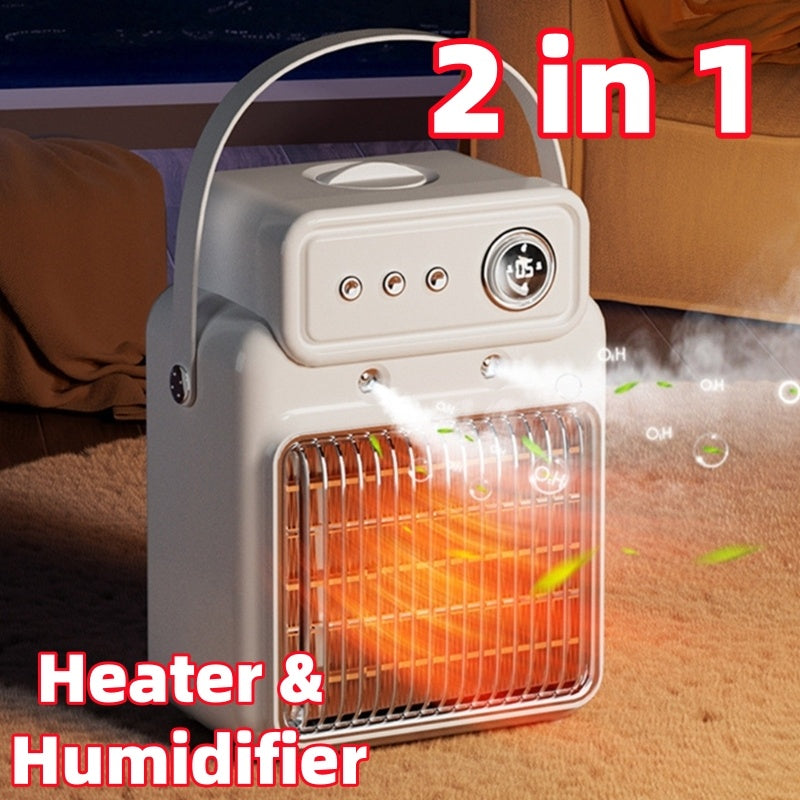 1200W 2 In 1 Efficient Room Heater Humidifier