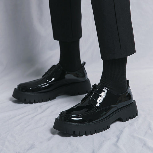 British Casual Lace Up Low Top Work Shoes