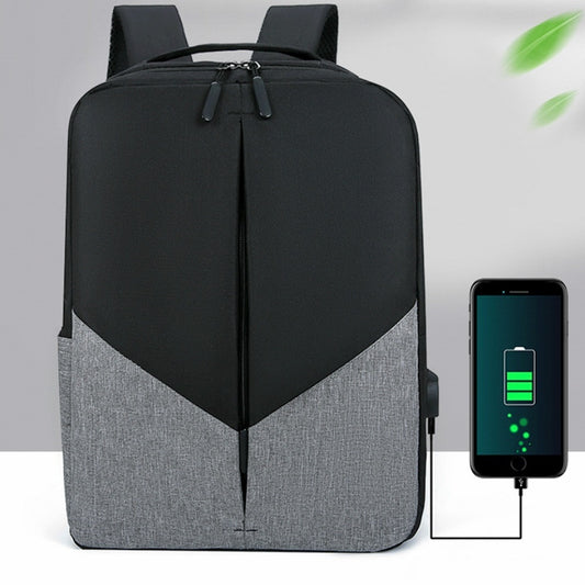 Men's Leisure Three-piece Multifunctional USB Backpack