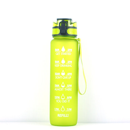 100ml Transparent Flask Free Infuser Sports Clear Water Bottle