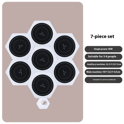 Household Splicing Food Insulation Board Knob Two Thermostats