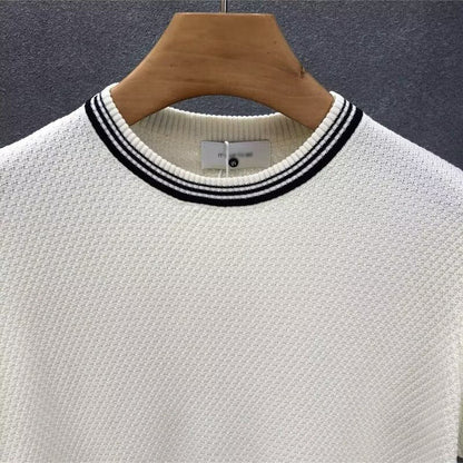 Men's Slim Fit Stretch Crew Neck T-shirt