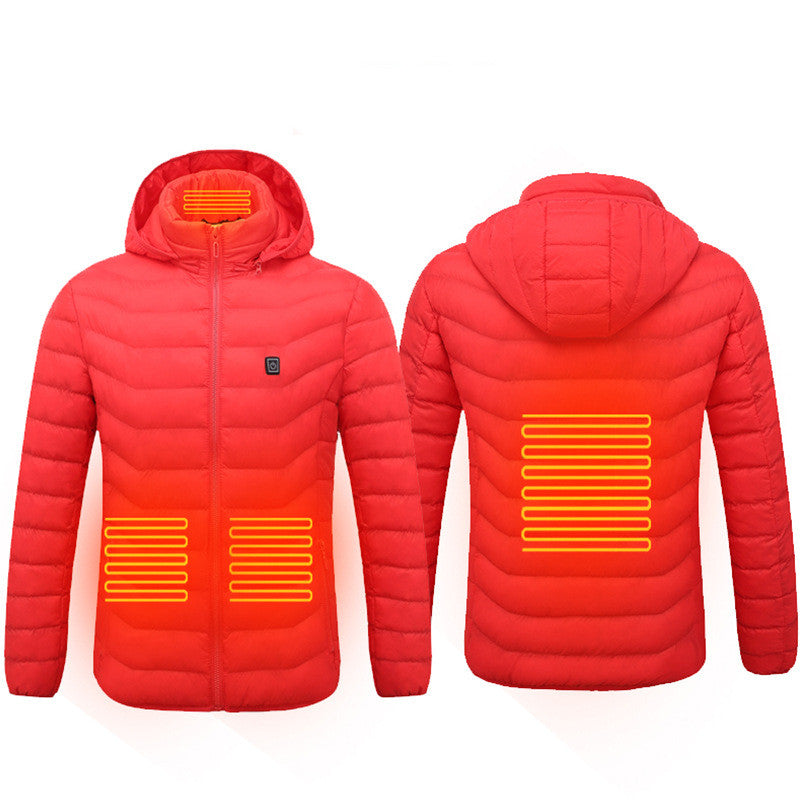 Winter USB Electric Cotton Heating Jacket