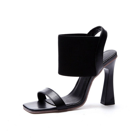 Women's Sexy High Heel Elastic Strap Sandals