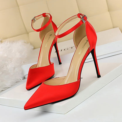 Women's Pointed hollow high heels