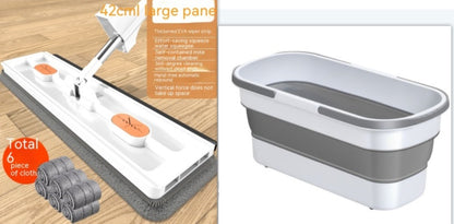 360 Rotating Flat Mop Suitable Various Types Flooring Strong Water absorbed