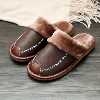 Couple cotton Winter slippers