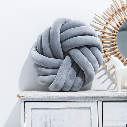Nordic knot Ball  Pillows Cushions Home, Living Room, Office, Cushion Decorative Cushions For Sofa Photography Props