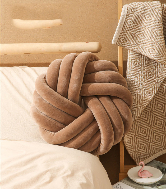 Nordic knot Ball  Pillows Cushions Home, Living Room, Office, Cushion Decorative Cushions For Sofa Photography Props