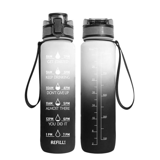 100ml Transparent Flask Free Infuser Sports Clear Water Bottle