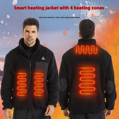 Smart Heating Three-control Four-zone Electric Heating Warm Coat
