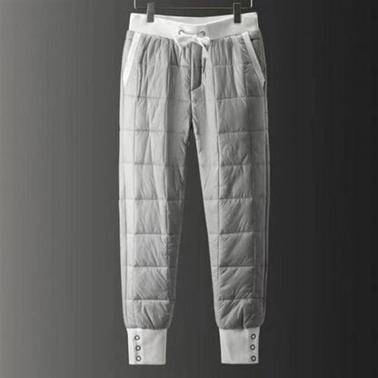 Men's Turtleneck Pullover / Trouser Cotton-padded Set