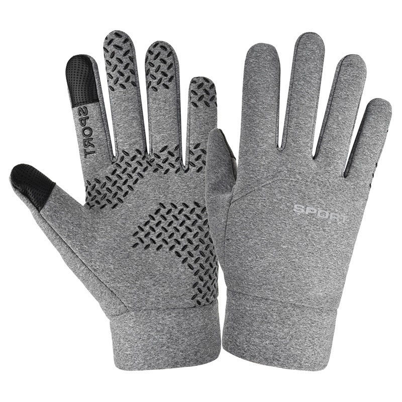 Waterproof Velvet Warm Full Finger Gloves