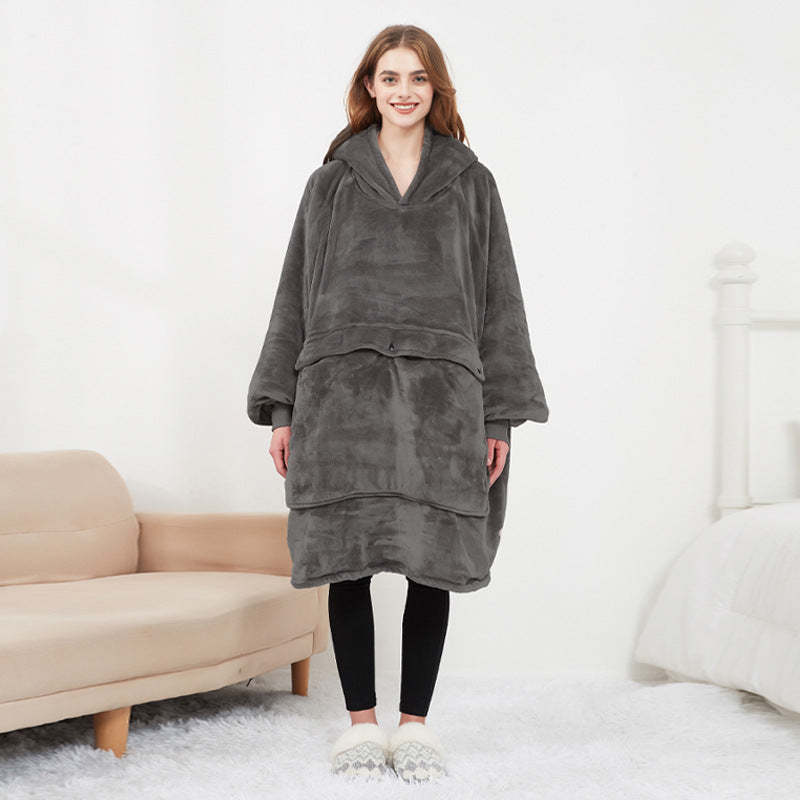 USB Heated Wearable Oversized Blanket