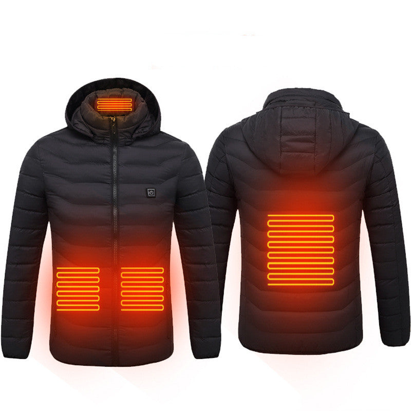 Winter USB Electric Cotton Heating Jacket