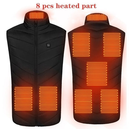 Heated Washable Usb Charging Electric Winter Vest