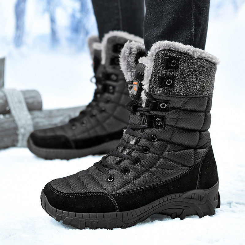 Northeast Plus Size Fleece Snow Boots