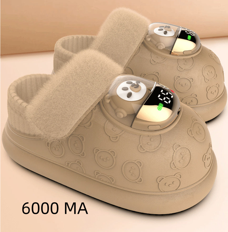 Couple's Electrothermal Rechargeable Winter Heating Shoes