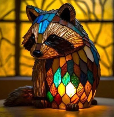 3D Colored Animal Light Desk Lamp Home Decoration