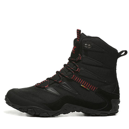 Outdoor snow waterproof non-slip hiking boots