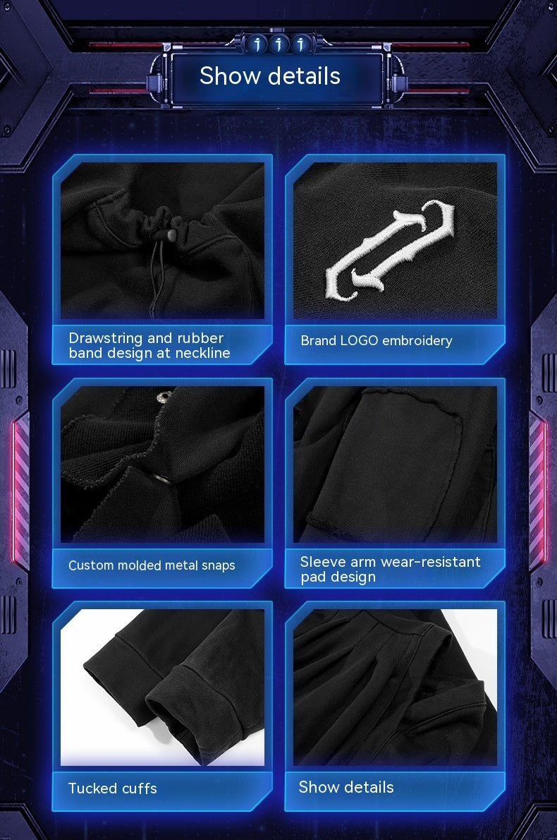 Loose Crazy Hooded sweatshirt