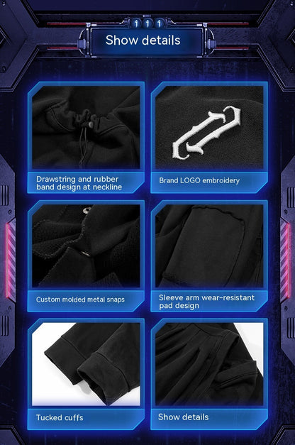 Loose Crazy Hooded sweatshirt