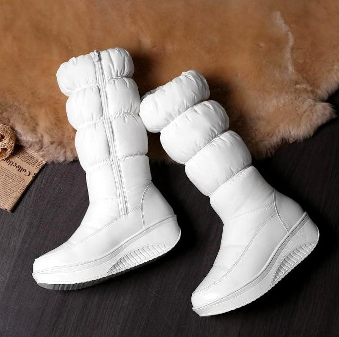 waterproof down snow Winter boots