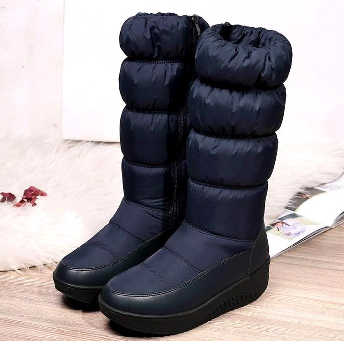 waterproof down snow Winter boots