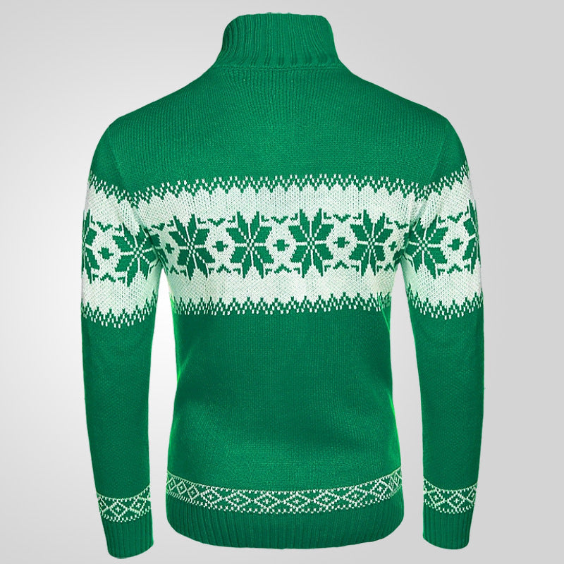 Men's Sweater Autumn And Winter Long Sleeved Christmas Sweater