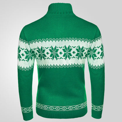Men's Sweater Autumn And Winter Long Sleeved Christmas Sweater