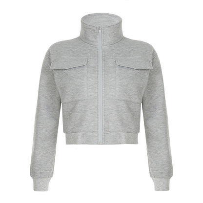 Women's Loose Short Hot Turtleneck Coat