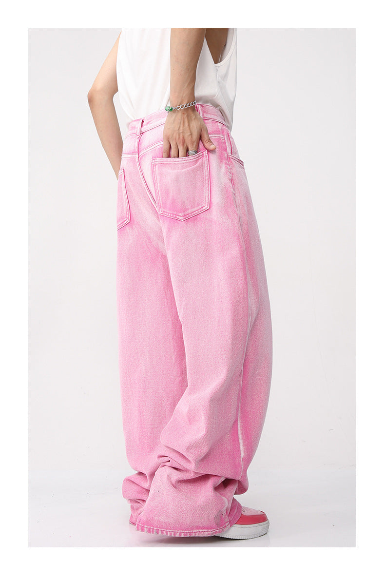 Denim Jacket and Straight Jeans for Men