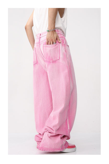 Denim Jacket and Straight Jeans for Men