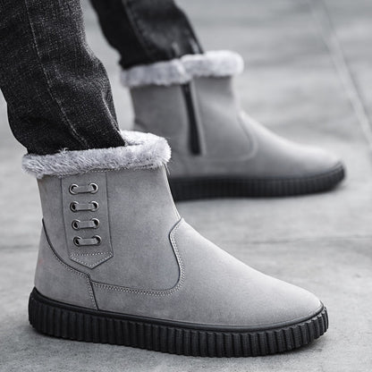 Men's Thick Cotton Waterproof Snow Boots