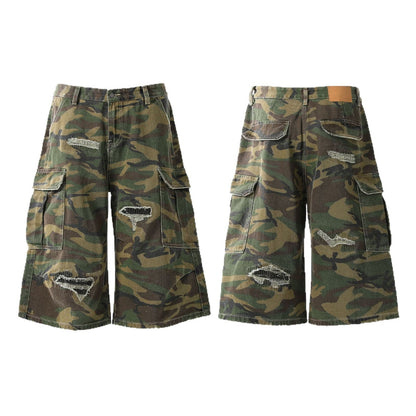 Men's Retro Camouflage Pants