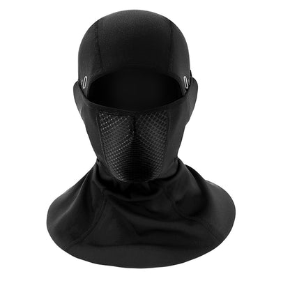 Outdoor Warm Double Layer Fleece-lined Thick Windproof Cap