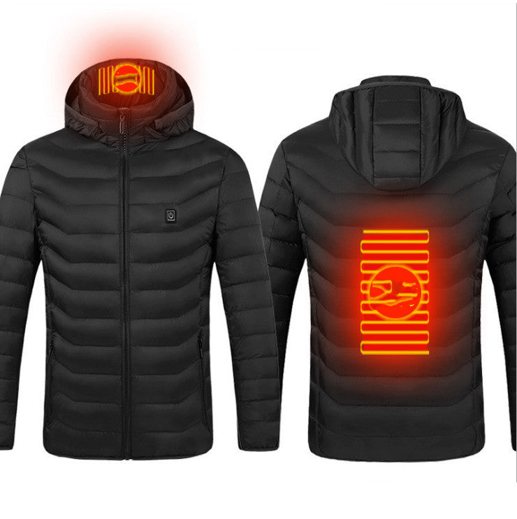 Winter USB Electric Cotton Heating Jacket