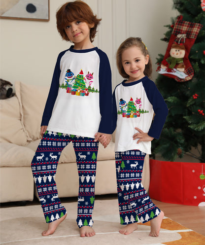 Family Matching Long Sleeve Christmas Pajama Set